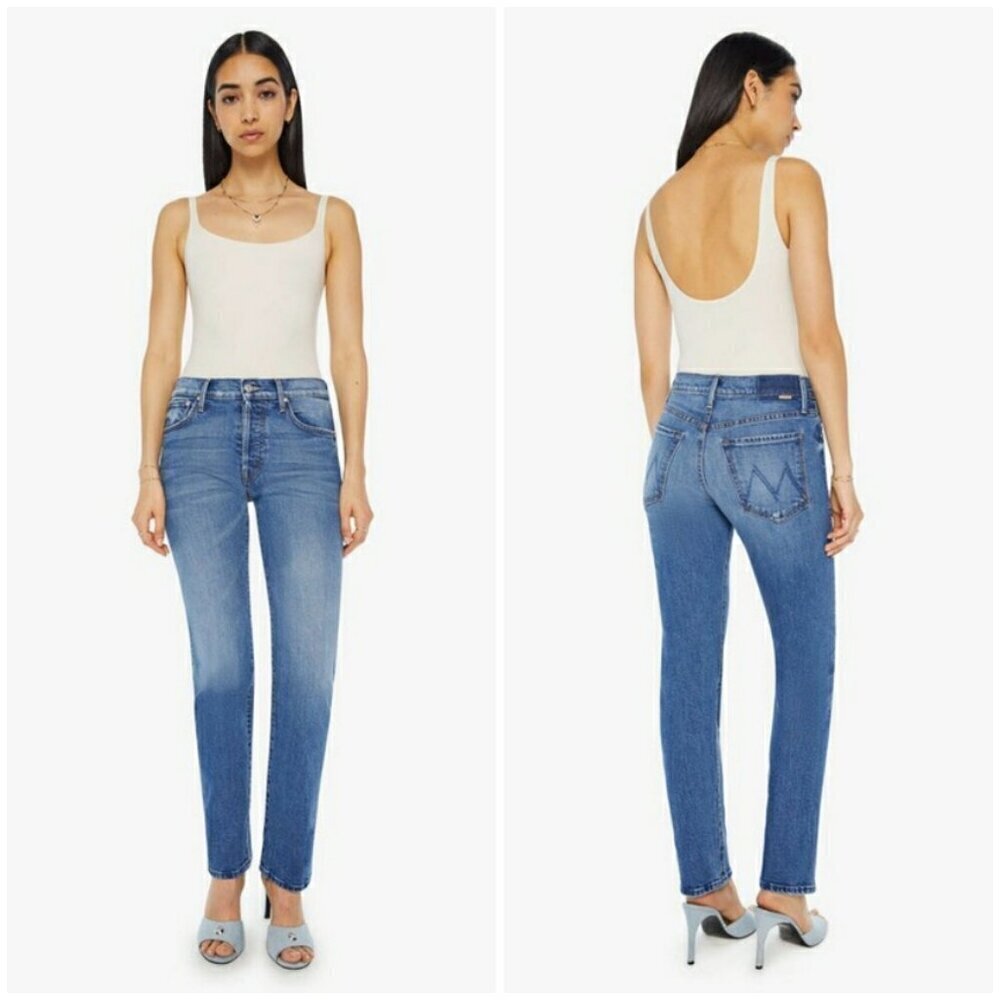 💕MOTHER SUPERIOR💕 The Hiker Skimp Jeans ~ Dream Team Button Fly 31 NWT
